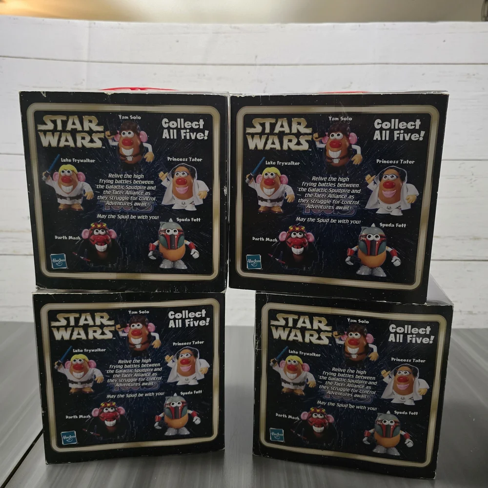 Star Wars Mr. Potato Head Collectibles Set Of 4 New - Picture 9 of 10